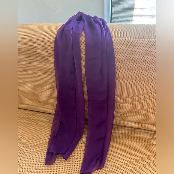 Purple Floral Halter Maxi Dress Open Back Beaded Waist Size 6 M - Picture 9 of 16